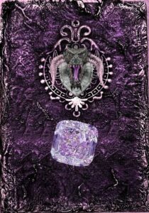 Diamanti viola e porpora