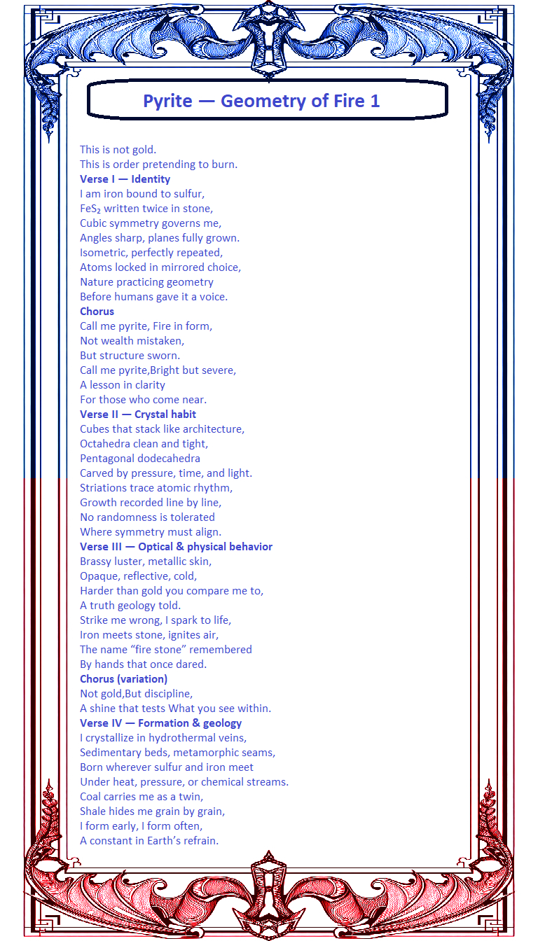 Storiedigemme - English Song - Pyrite Lyrics