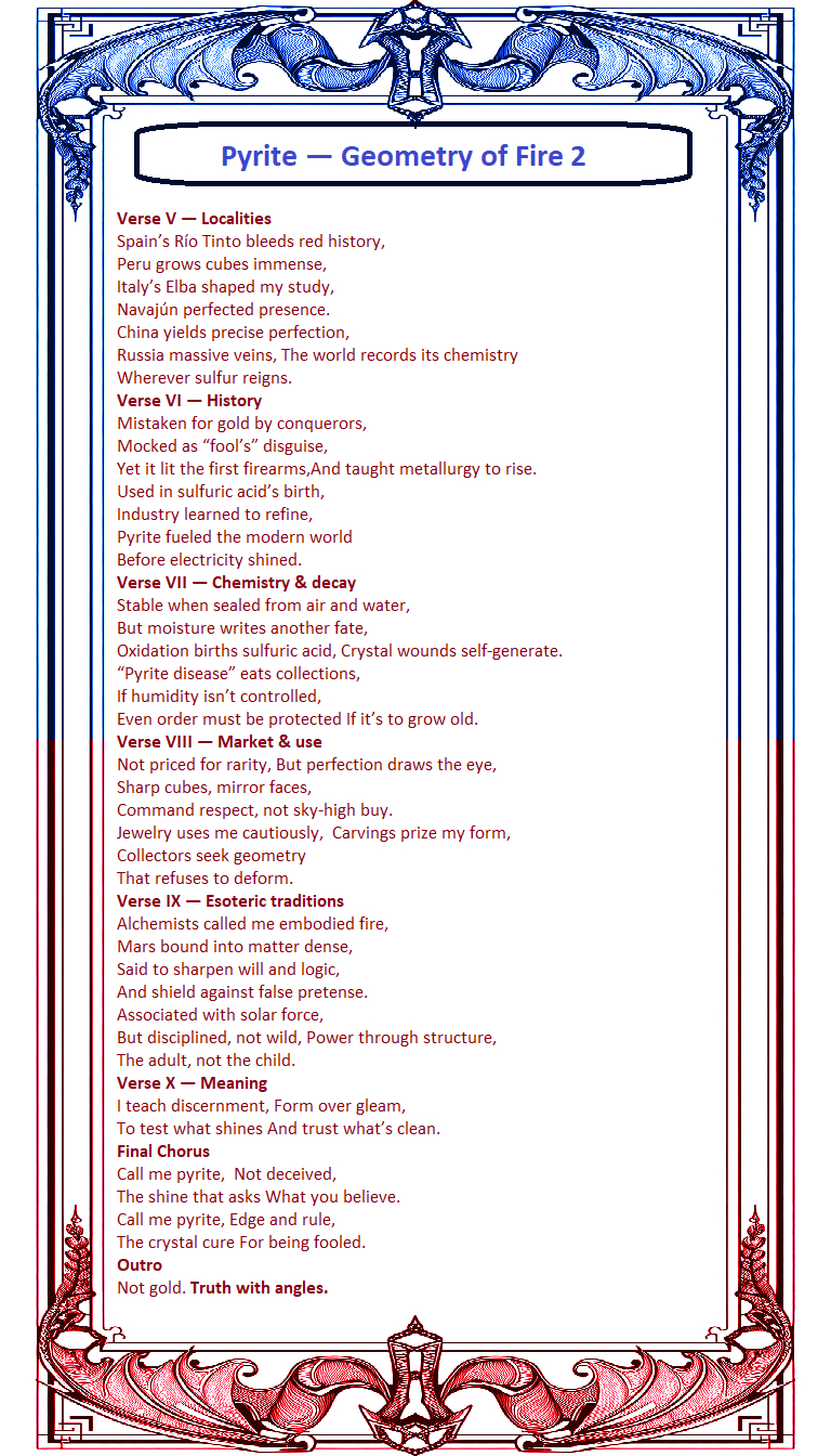 Storiedigemme - English Song - Pyrite Lyrics